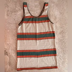 Single Stitch Vintage Striped Tank